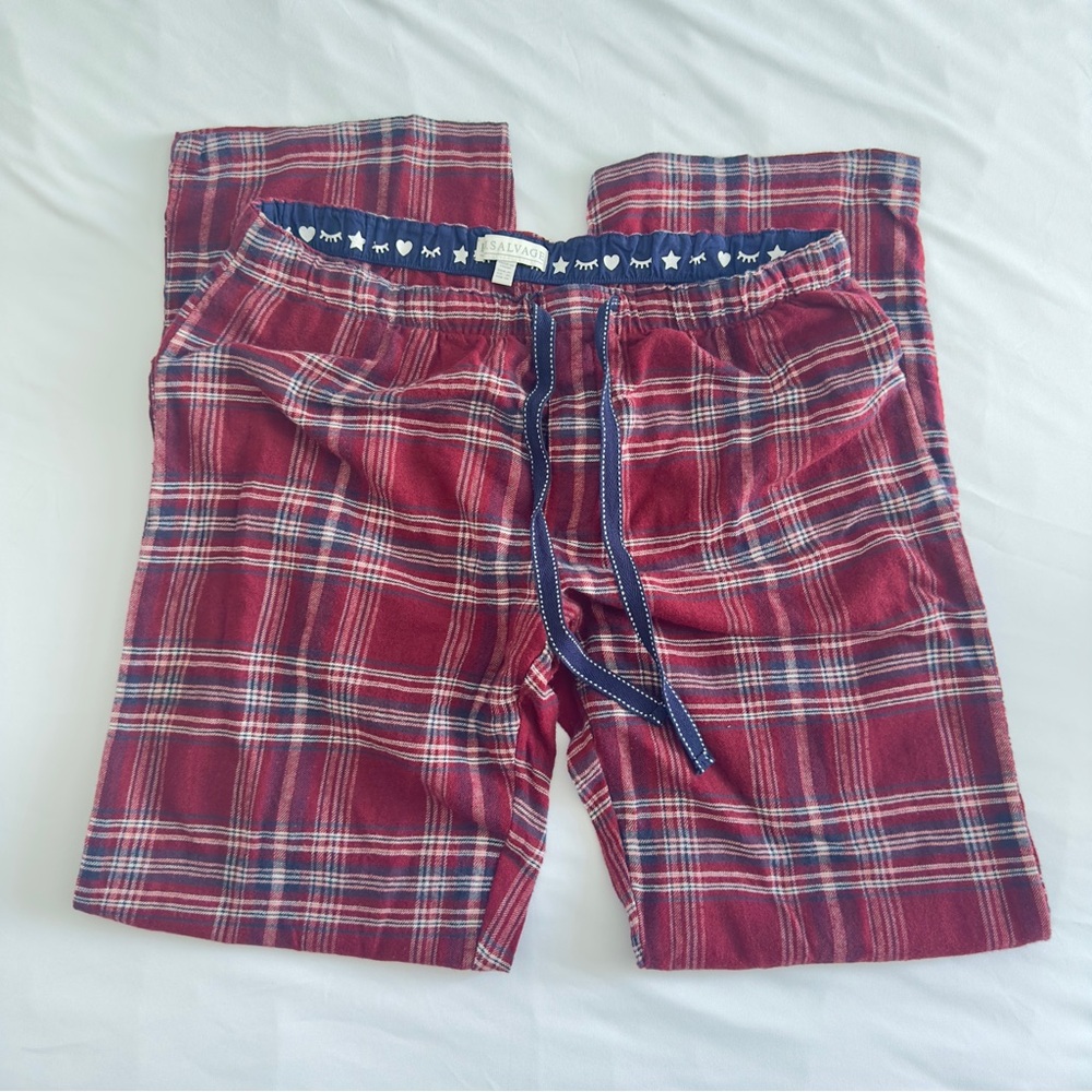 NWOT Men's P.J.Salvage Flannel Plaid Pajama Bottom M
